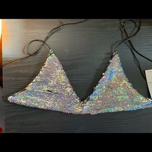 Sequin Festival Bra ✨